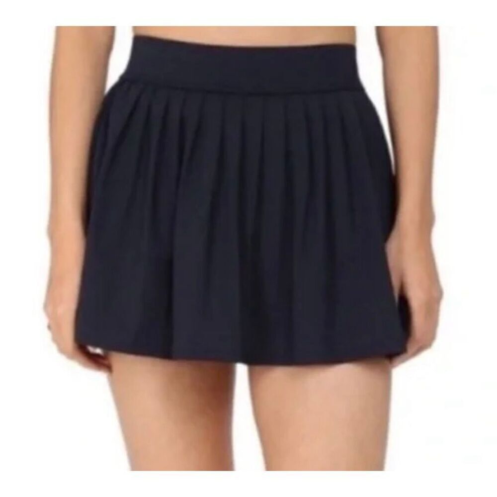 Kate Spade Dive Right in navy swim tennis skirt small